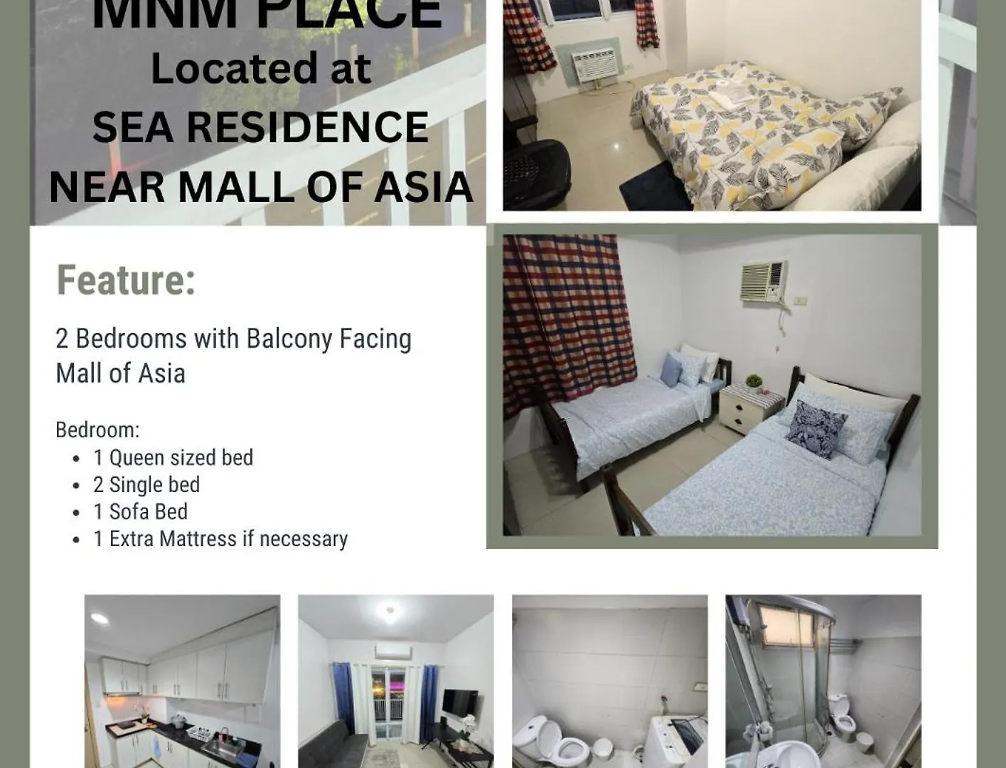 Mnm Place - Sea Residence 8D Manila